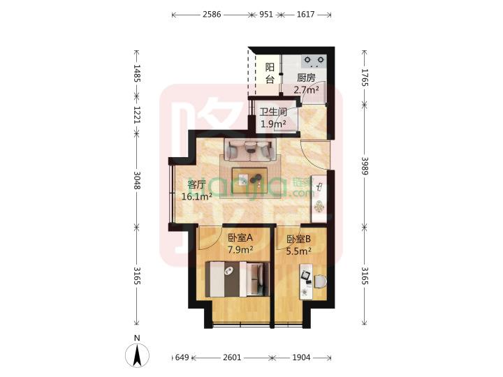 深中学位小户型房,深中学位房