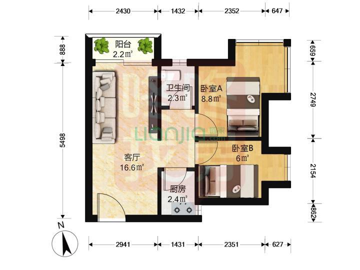 深中学位小户型房,深中学位房