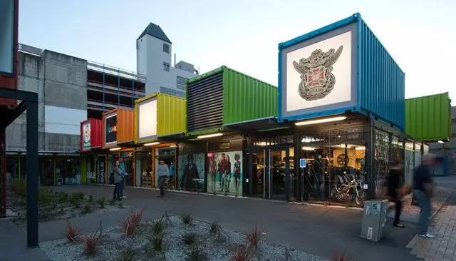 基督城最大的商业中心,基督城集装箱