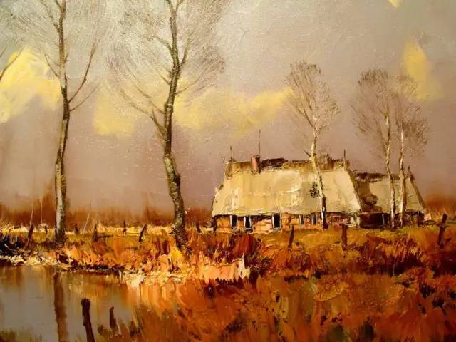 光影十足的风景油画欣赏太美了,100幅经典风景油画图文