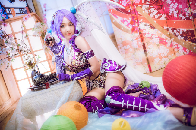 骨精灵cos服装,梦幻西游cos骨精灵