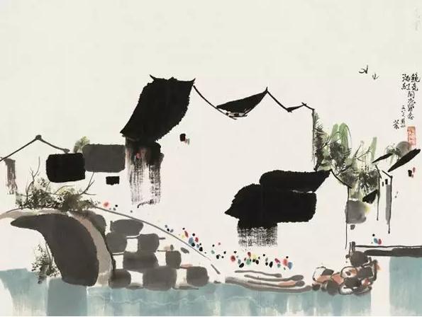 吴冠中画为什么那么值钱,吴冠中的字画拍卖价