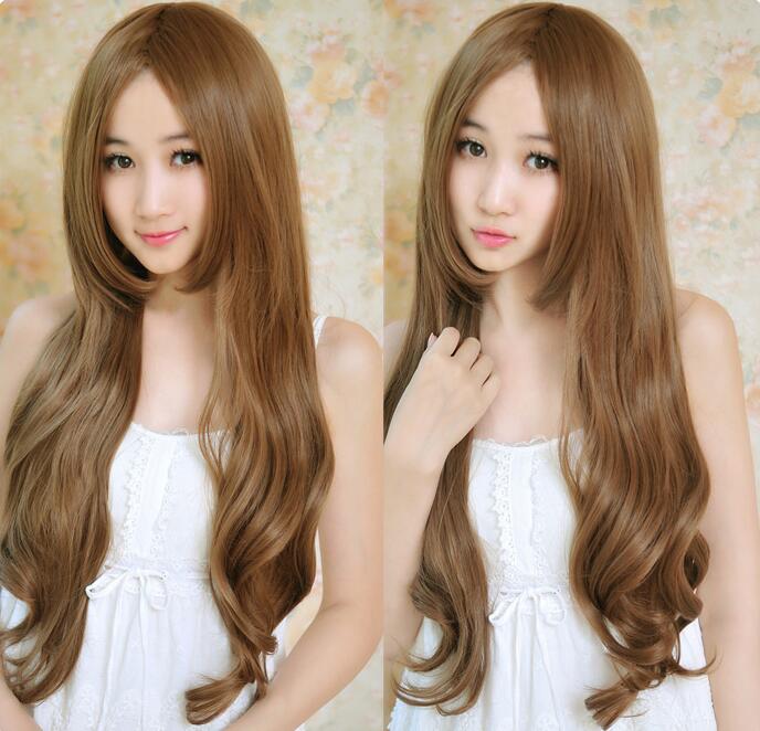 韩式中分大卷发发型图片,韩式中分卷发怎么烫