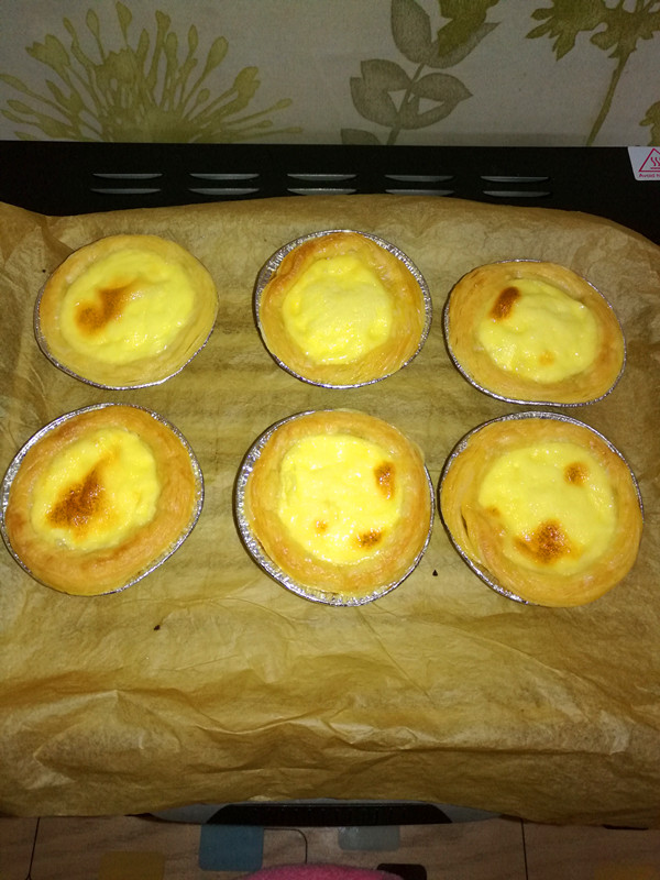 家庭版烤蛋挞怎么烤好吃,第一次在家烤蛋挞非常有成就感