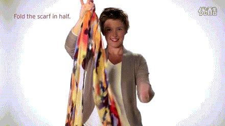 围巾怎么裹头发,围巾怎么裹脸