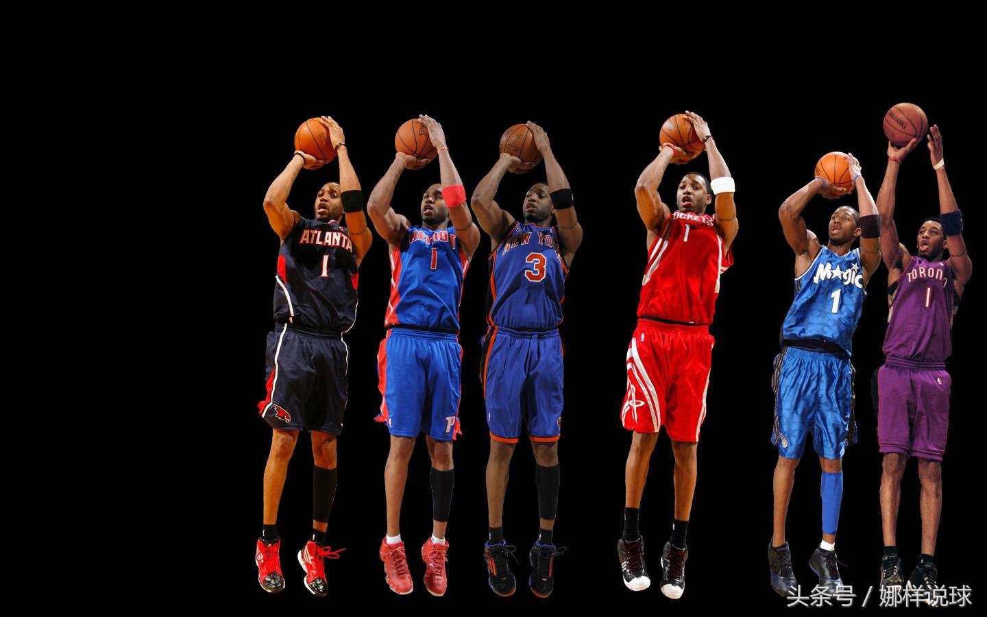 nba球员后仰投篮姿势美如画,nba投篮的正确姿势和手型