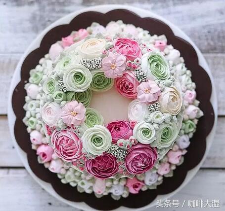 韩式裱花教程配方,韩式裱花教程简单