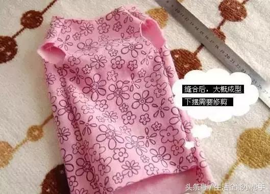 旧衣服怎么给狗狗做小衣服,夏天旧衣服给狗狗做衣服教程
