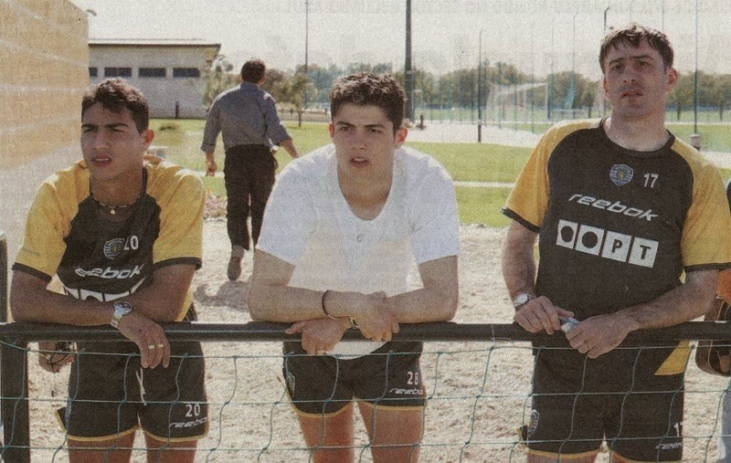 年轻时的c罗和雷斯马,c罗和夸雷斯马的友谊