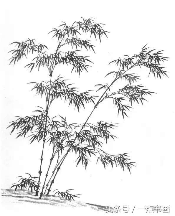 芥子园山水画技法10,芥子园国画山水画教学视频的画法