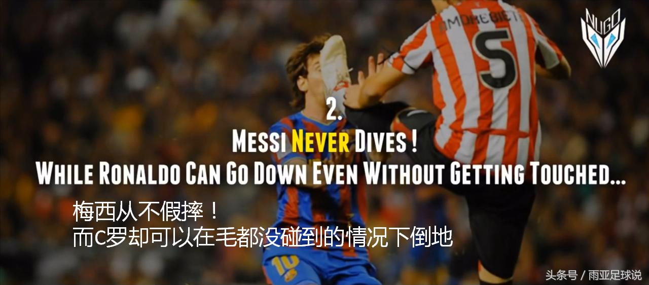 C罗比梅西到底差在哪？不吹也不黑我们用脚说话