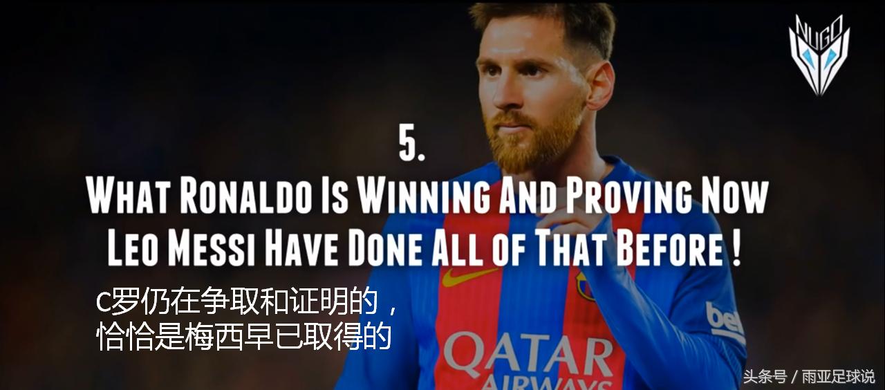 C罗比梅西到底差在哪？不吹也不黑我们用脚说话