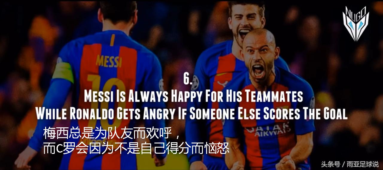 C罗比梅西到底差在哪？不吹也不黑我们用脚说话