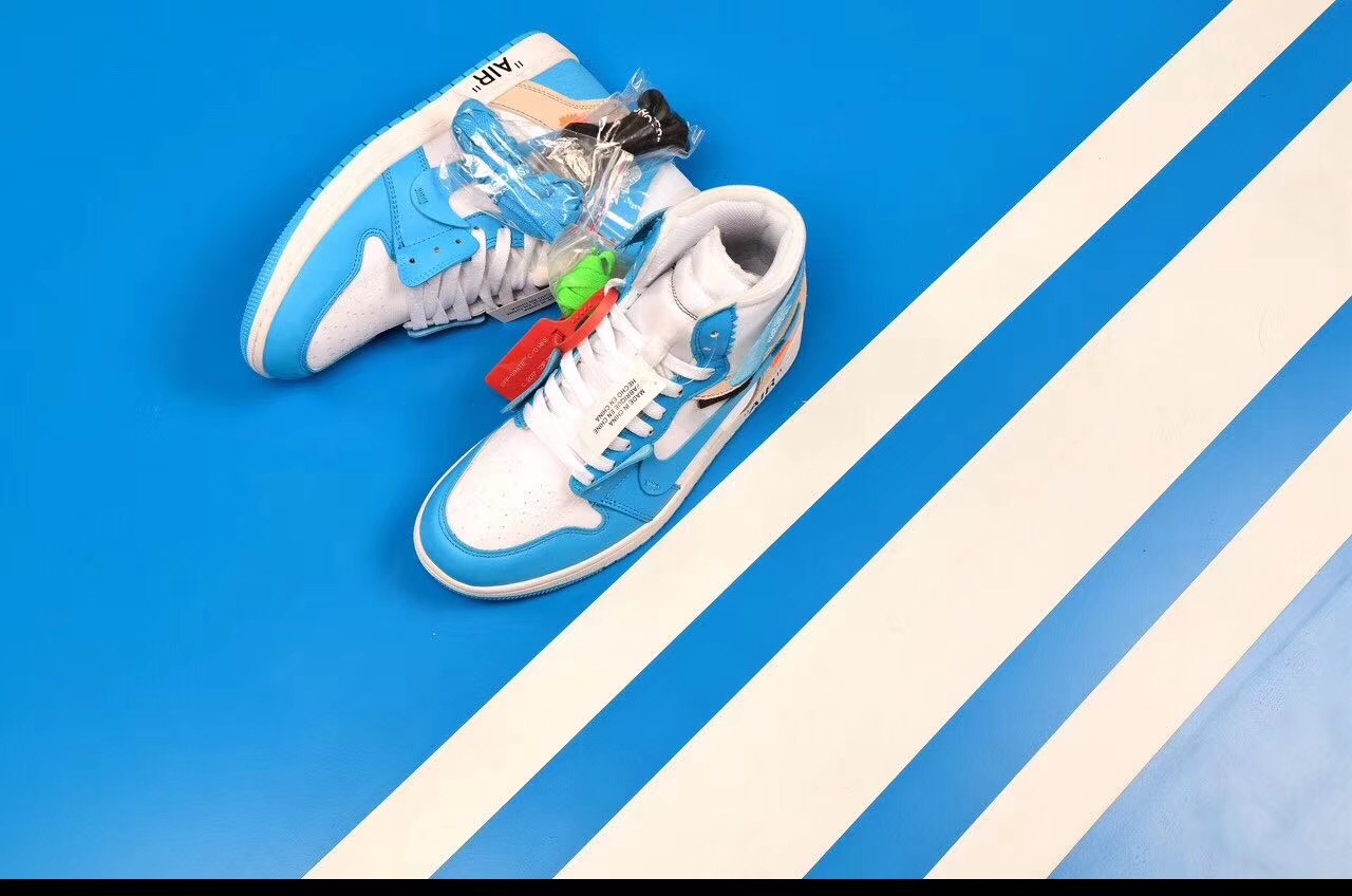 off-whitexaj1ow联名,offwhiteaj1北卡蓝价格