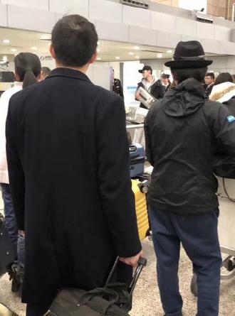 张翰去韩国买什么,张翰出国