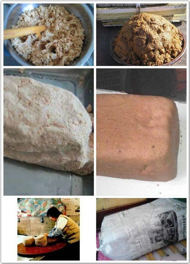 东北人做大酱的全过程视频,东北人制作大酱块