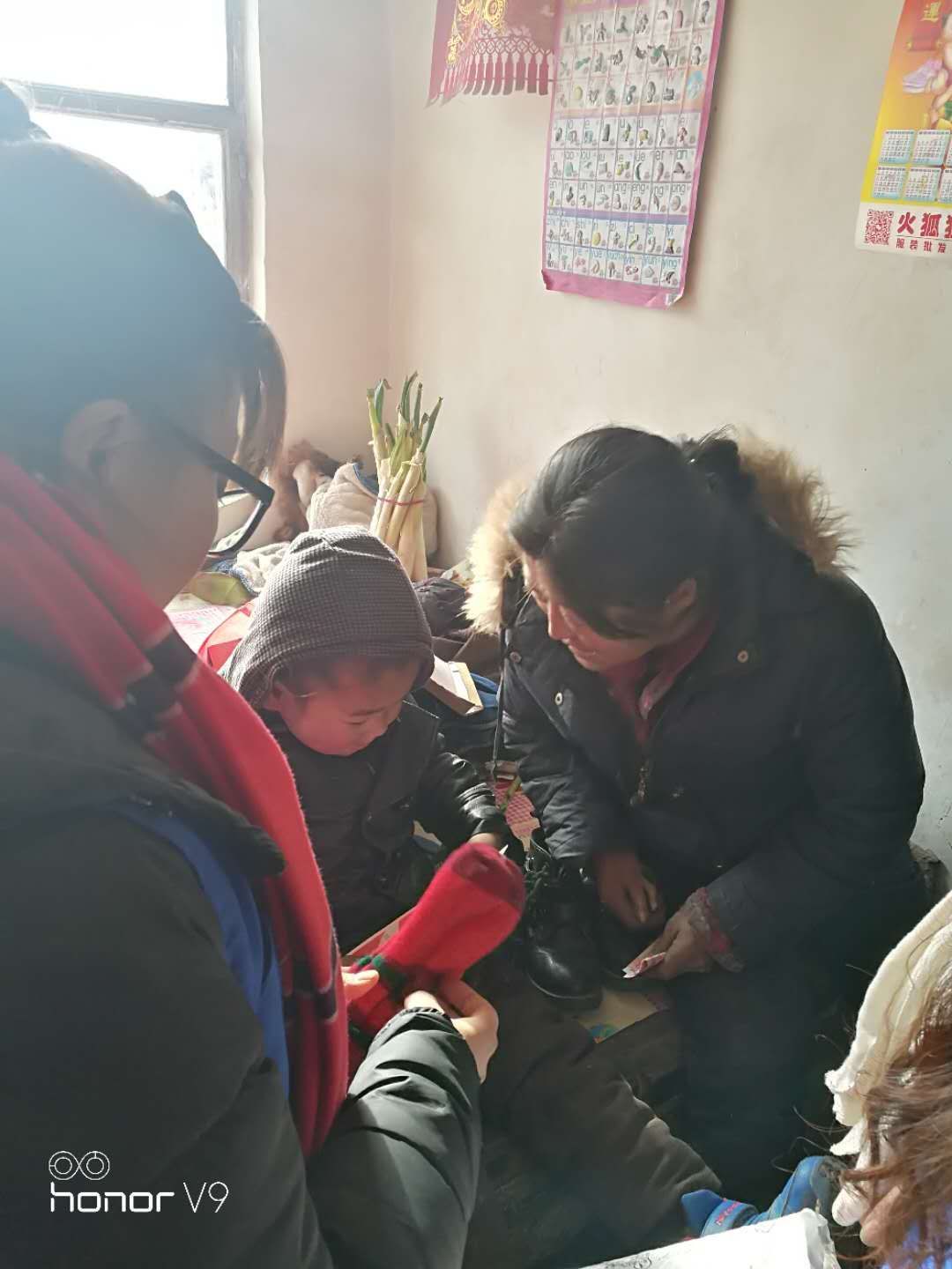 寒门送暖日行一善