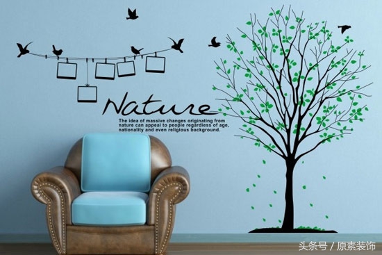 涂料创意刷墙图片,墙面装修最新型墙贴