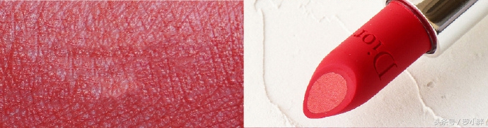 dior迪奥烈艳蓝金999试色图片,迪奥烈艳蓝金505真实试色