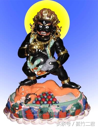 藏传佛教财神之黑财神施财见效最神速