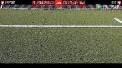 足球最实用的过人技巧教学,足球教学牛尾巴过人