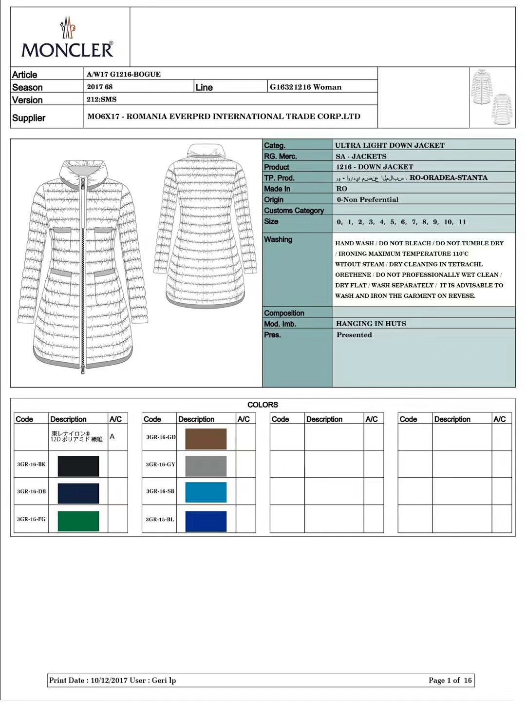 moncler蒙口羽绒服高仿,Moncler蒙口8款羽绒服