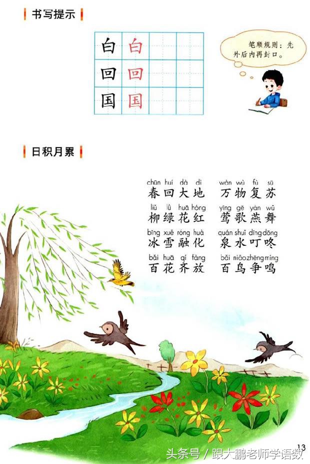 真是太及时了,部编版一年级语文下册电子书高清版+知识点预习!