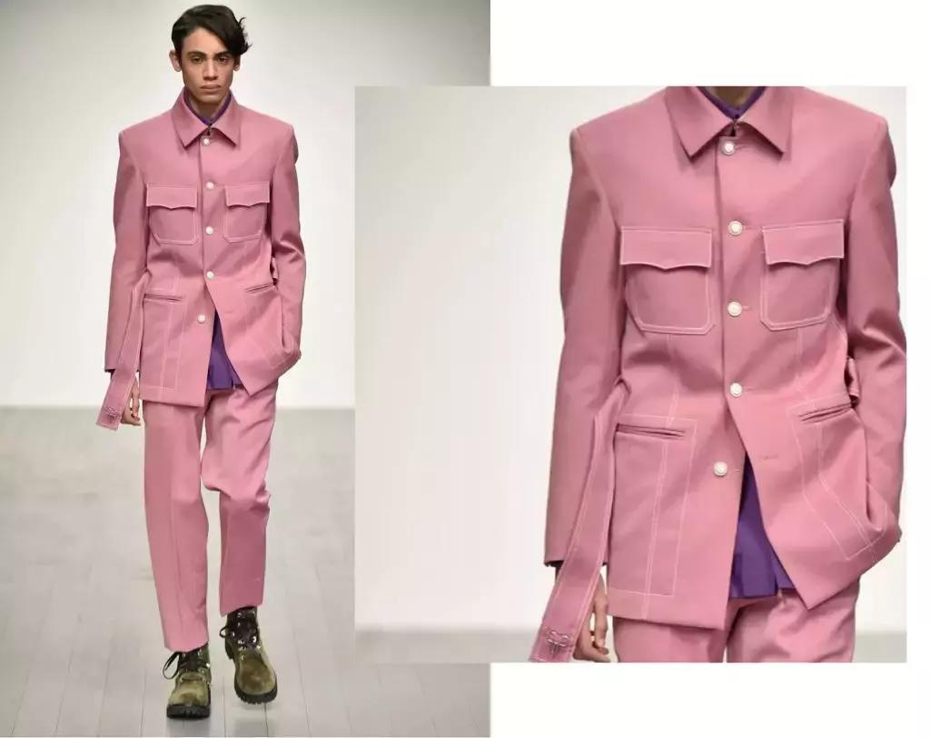 最吸引人眼球的时装秀男模,时装周走秀男模穿搭