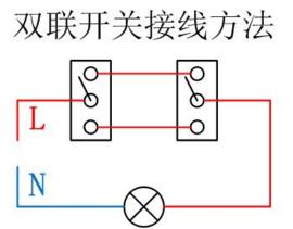 三个开关控制一个灯怎么接线图解,双控开关l1a和l2a和l3a怎么接线