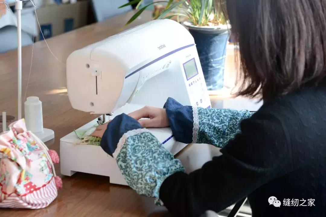 在家做袖套,袖套自己做