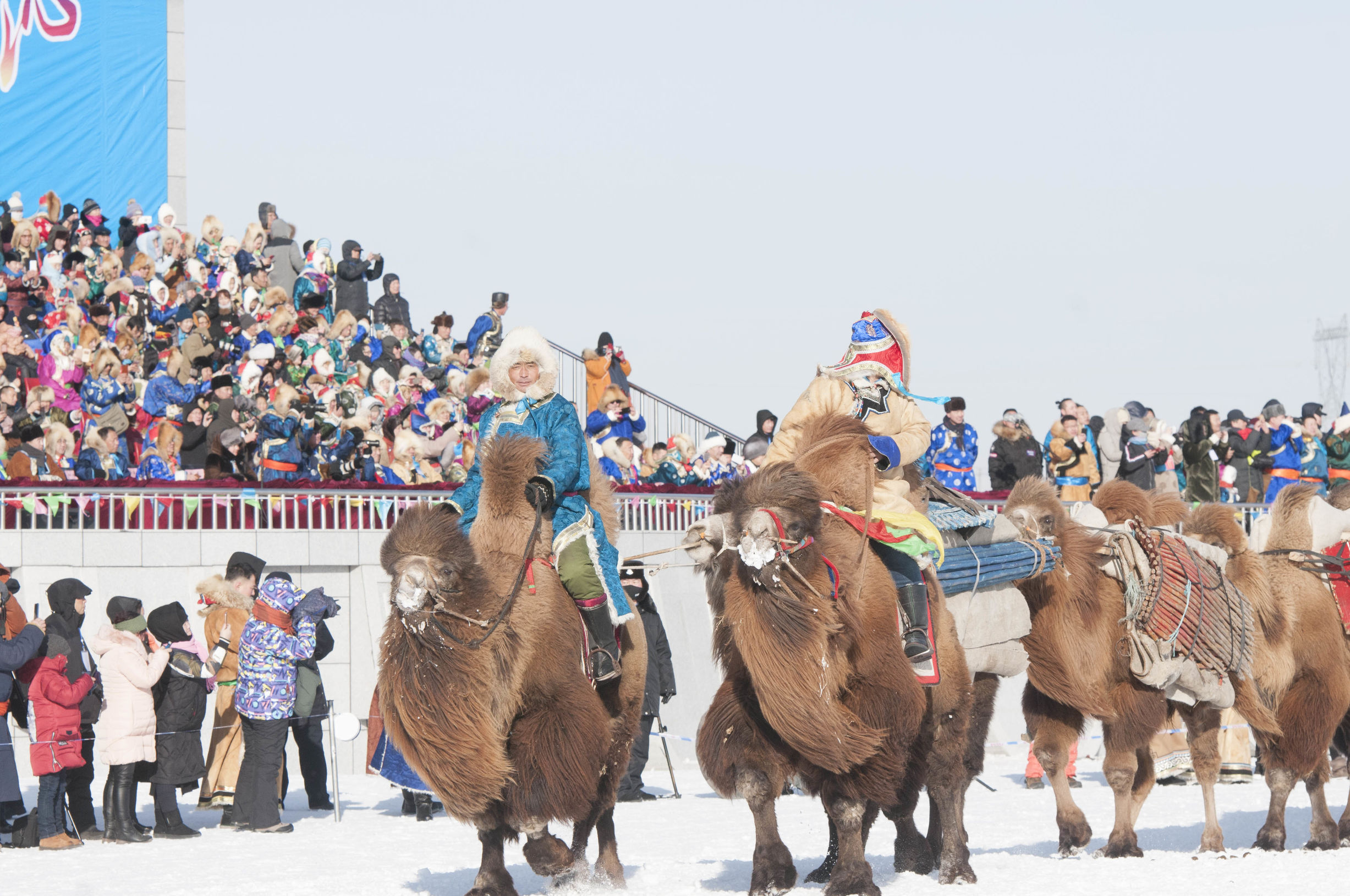 内蒙古那达慕草原旅游节,西乌珠穆沁草原冬季美景