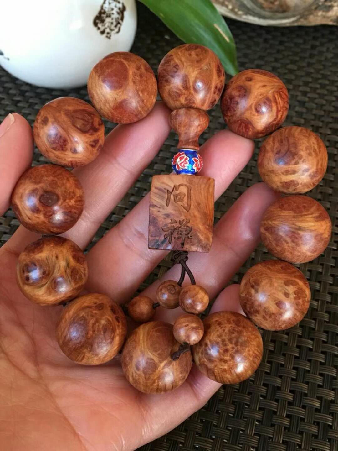 太行崖柏雷击木手串怎么盘玩,崖柏手串怎样快速盘出包浆