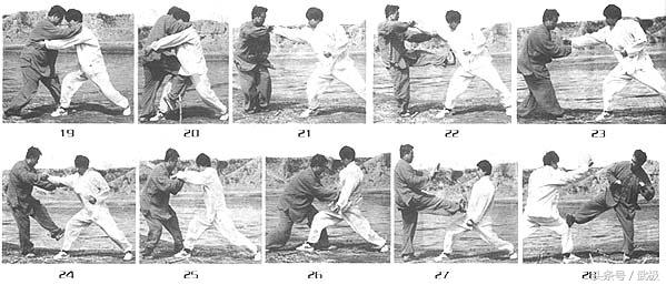 形意拳八门打法口诀,形意拳七拳十四处打法