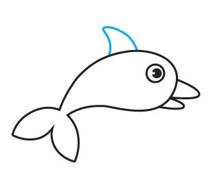 儿童简笔画鲸鱼简单又漂亮,鲸鱼简笔画儿童简单又好看