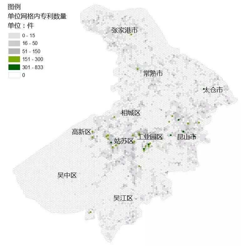 空间网格视角下的苏州市企业知识产权集聚研究｜信用观察