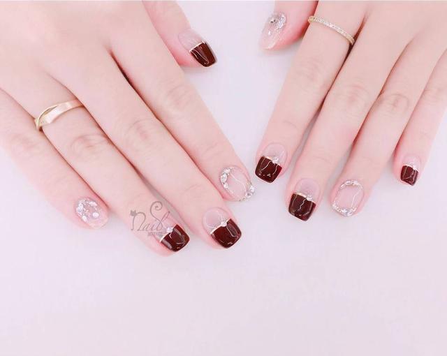 超好看的少女系美甲,适合直女的美甲