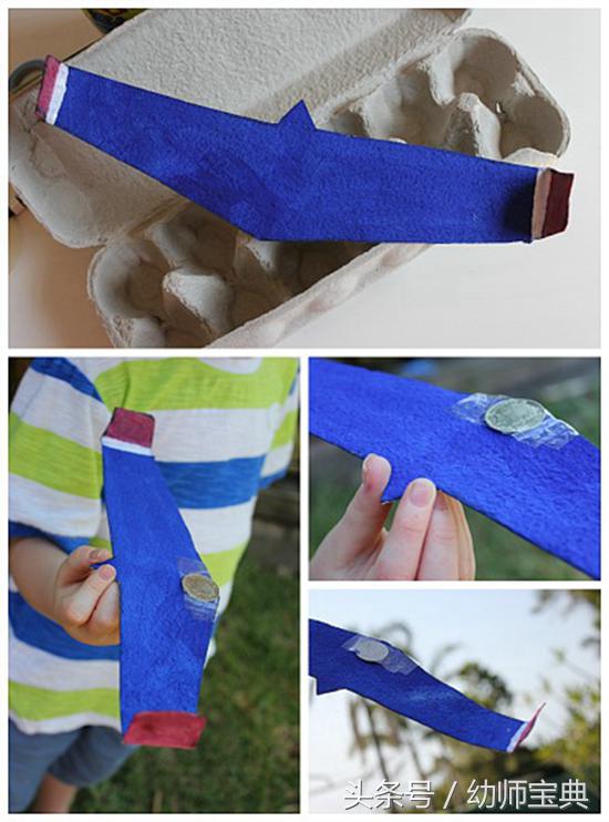 小飞机手工飞机,最简单的和最普通的手工飞机