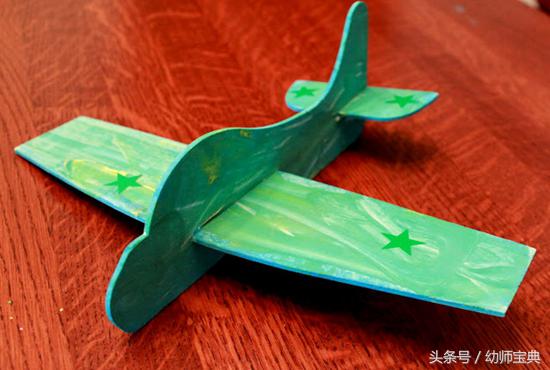 小飞机手工飞机,最简单的和最普通的手工飞机