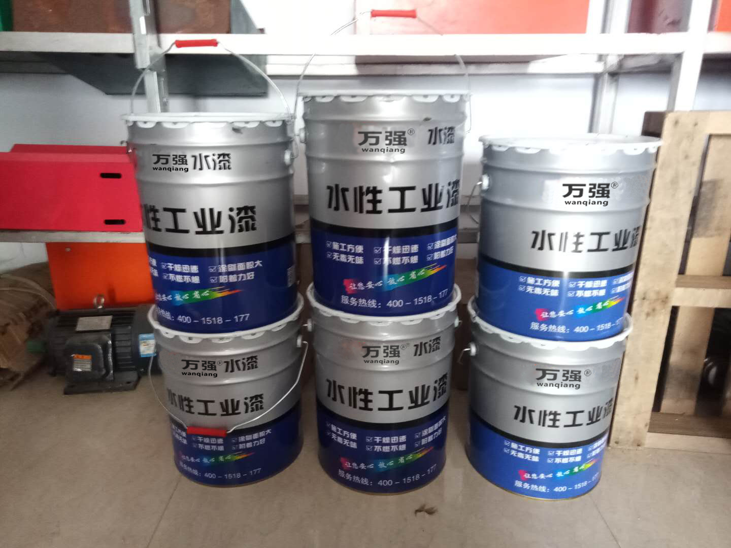 临沂万强新款水性环保工业漆，不仅更加好用且环保性提升巨大