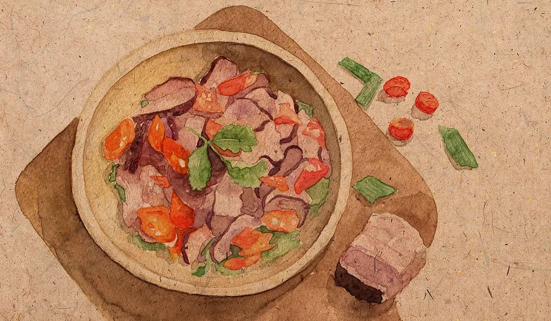 把腊肉烧得滋滋冒油,腊肉在锅里煮闻不到腊肉的味道