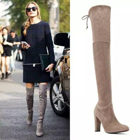 冬季光腿神器高筒靴怎么搭配,高筒靴光腿神器内搭