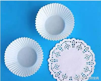 儿童diy手工奶油蛋糕玩具,蛋糕纸托能直接用吗