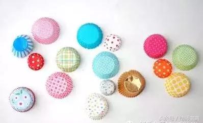 儿童diy手工奶油蛋糕玩具,蛋糕纸托能直接用吗