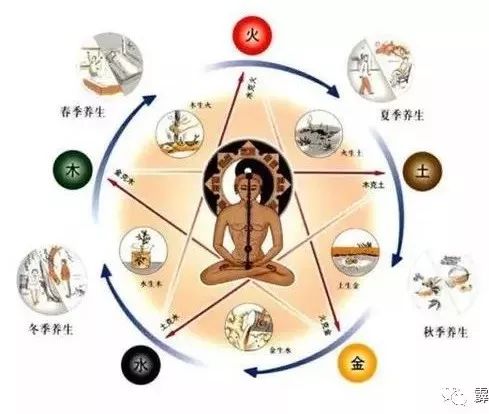 易经八卦与人体五行,易经五行阴阳气血