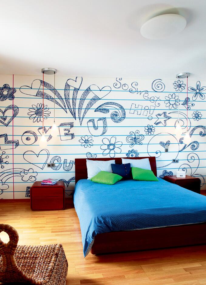 墙纸太硬怎么办,墙体绘画墙纸