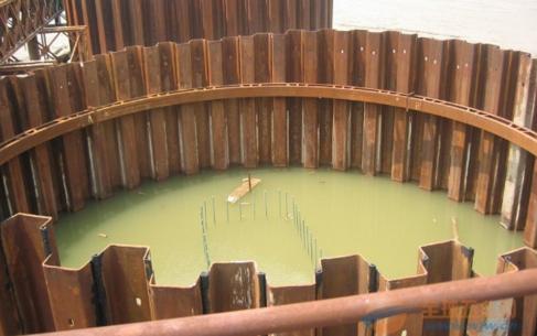 钢板桩围堰施工地址,钢板桩钢围堰施工