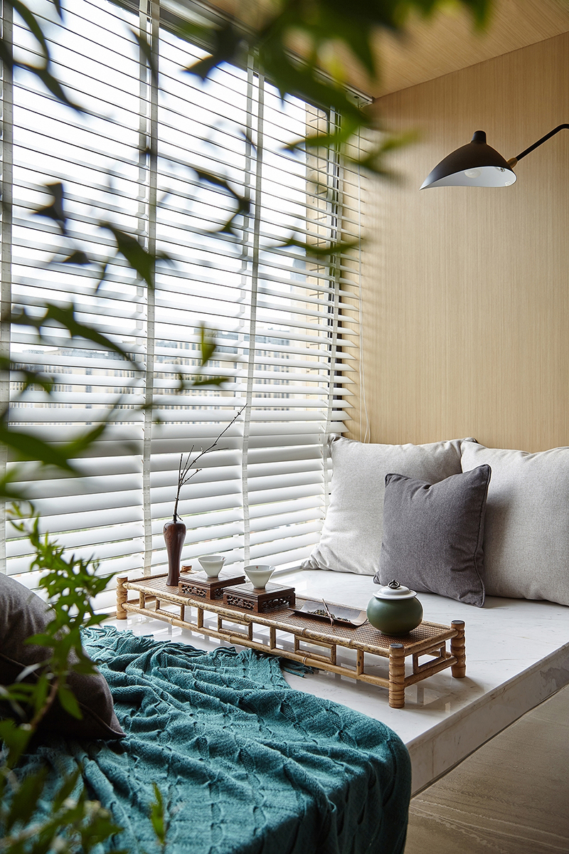 客厅书房茶室一体多功能房,客厅茶室书房一体小面积