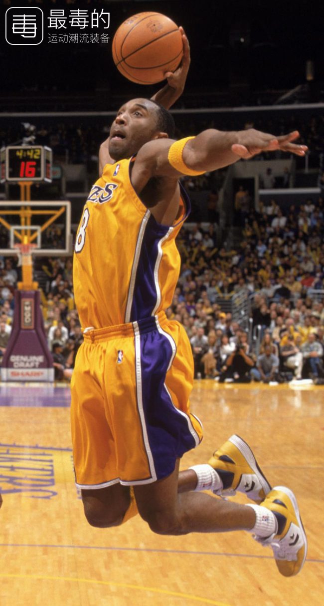 回顾科比上脚战靴,传奇落幕科比