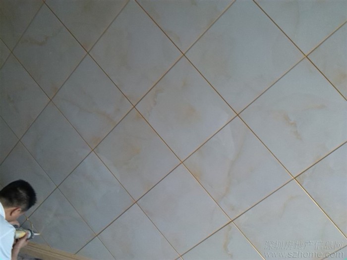 家庭装修瓷砖怎么做美缝,家居瓷砖用5年后自己做美缝教程