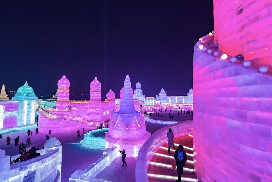 自驾游哈尔滨冰雪大世界,自驾哈尔滨冰雪大世界攻略